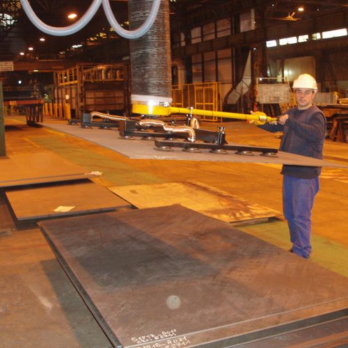 Optillen metalen platen